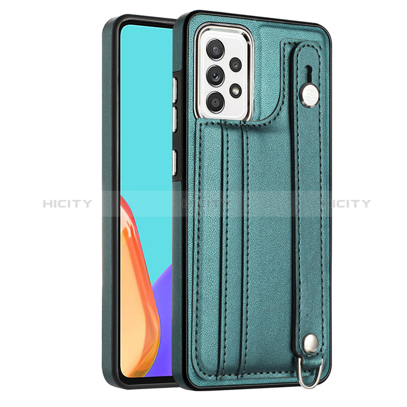 Coque Luxe Cuir Housse Etui YB1 pour Samsung Galaxy A72 5G Plus