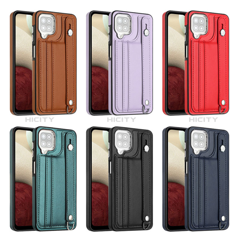 Coque Luxe Cuir Housse Etui YB1 pour Samsung Galaxy M12 Plus