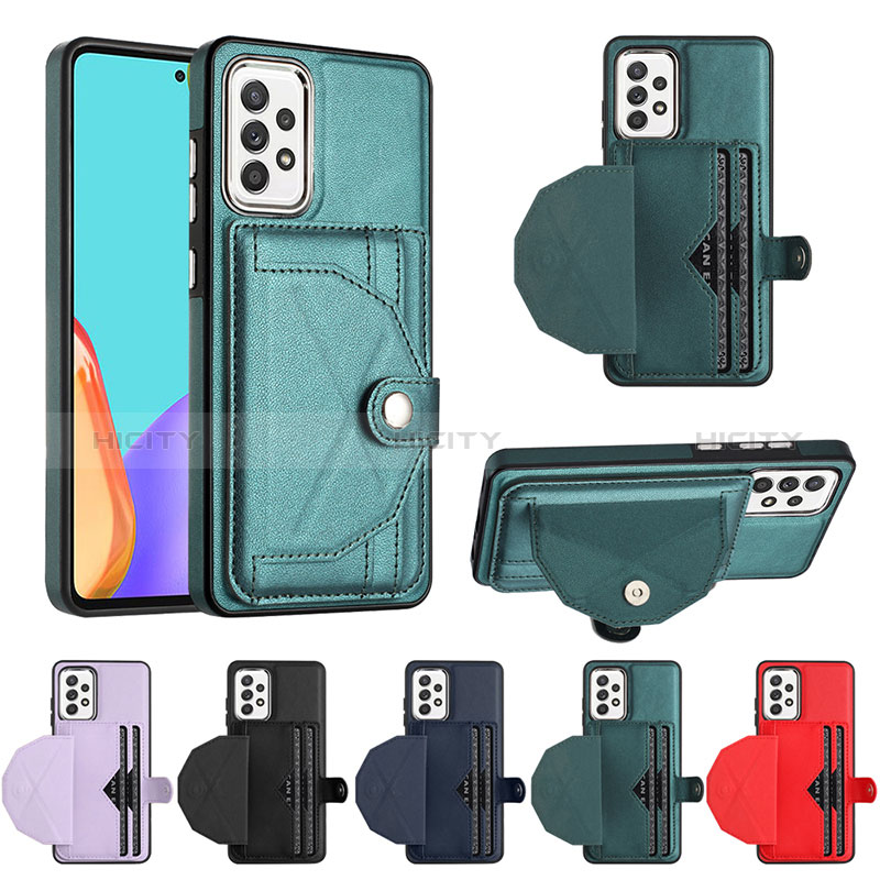 Coque Luxe Cuir Housse Etui YB2 pour Samsung Galaxy A32 4G Plus