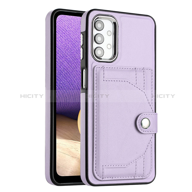 Coque Luxe Cuir Housse Etui YB2 pour Samsung Galaxy A32 5G Plus