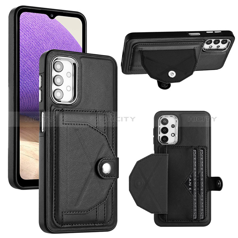 Coque Luxe Cuir Housse Etui YB2 pour Samsung Galaxy A32 5G Plus