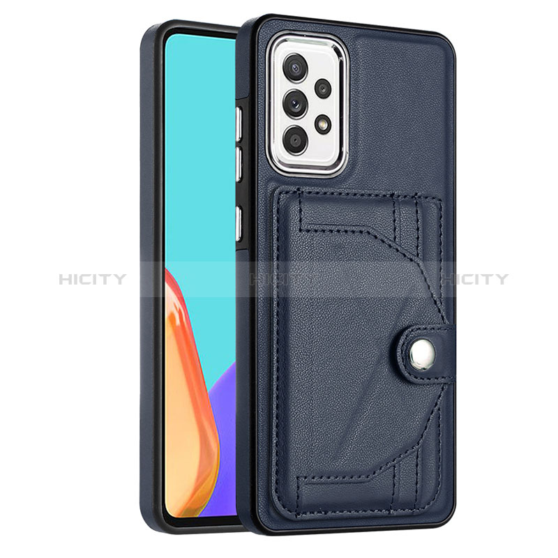 Coque Luxe Cuir Housse Etui YB2 pour Samsung Galaxy A52 4G Plus