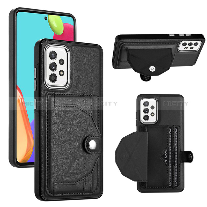 Coque Luxe Cuir Housse Etui YB2 pour Samsung Galaxy A52s 5G Plus