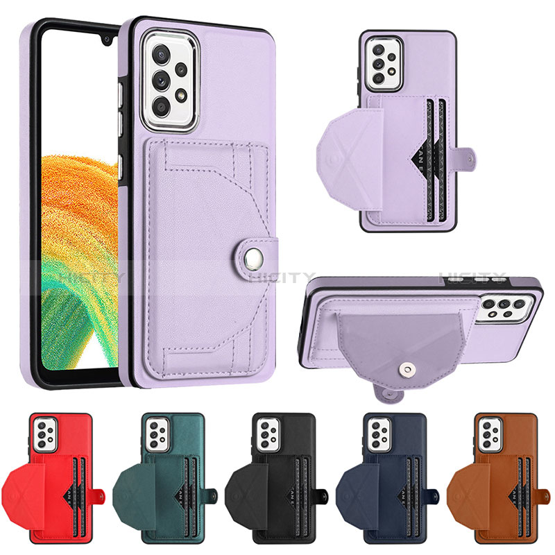 Coque Luxe Cuir Housse Etui YB2 pour Samsung Galaxy A73 5G Plus