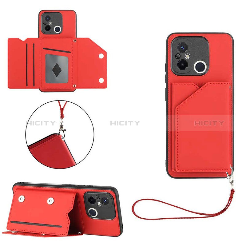 Coque Luxe Cuir Housse Etui YB2 pour Xiaomi Poco C55 Plus