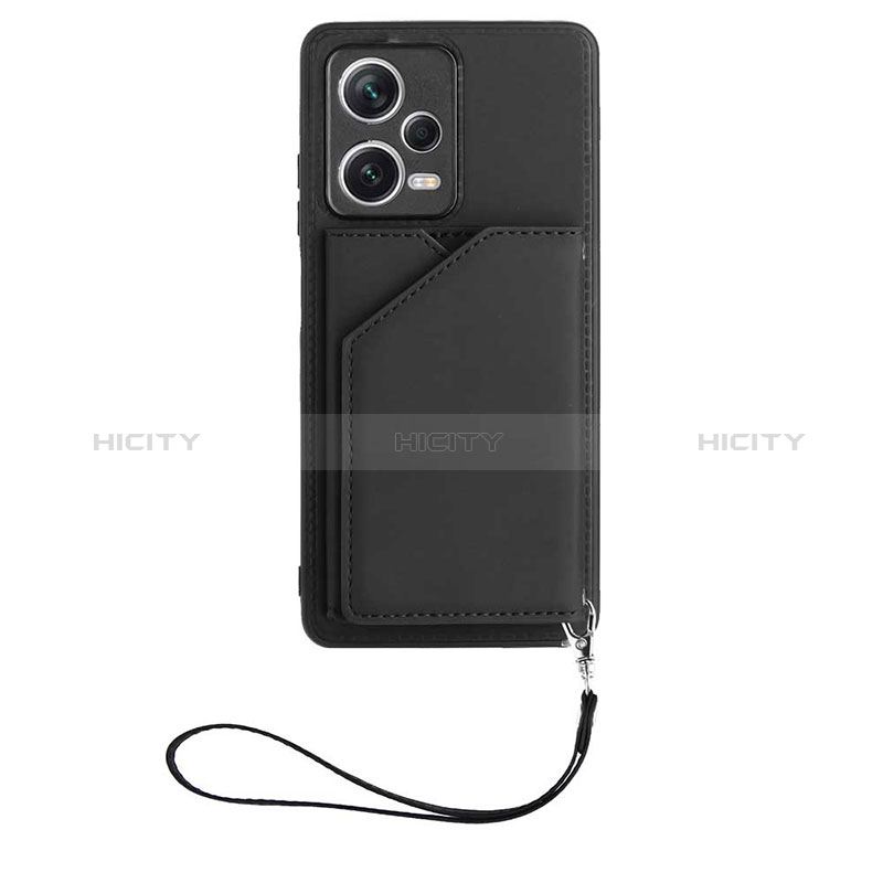 Coque Luxe Cuir Housse Etui YB2 pour Xiaomi Poco X5 5G Noir Plus