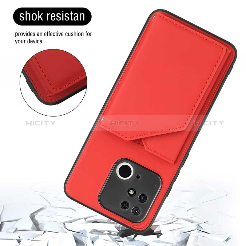 Coque Luxe Cuir Housse Etui YB2 pour Xiaomi Redmi 10 India Plus