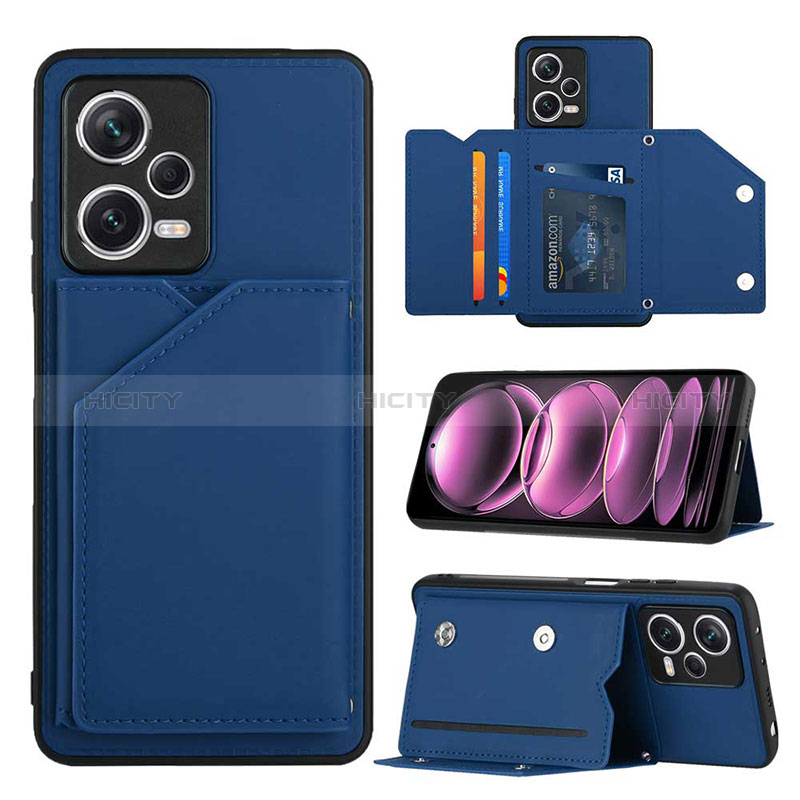 Coque Luxe Cuir Housse Etui YB2 pour Xiaomi Redmi Note 12 Pro+ Plus 5G Plus