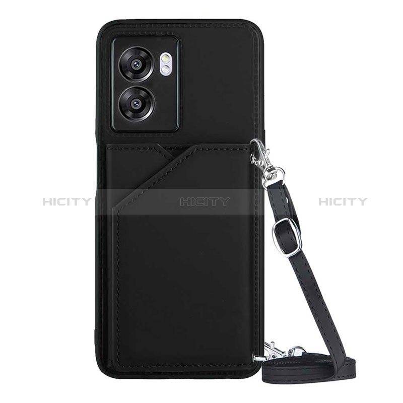 Coque Luxe Cuir Housse Etui YB3 pour OnePlus Nord N300 5G Noir Plus