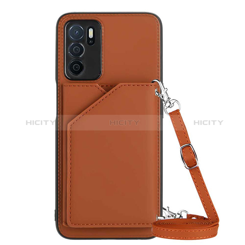 Coque Luxe Cuir Housse Etui YB3 pour Oppo A16 Plus