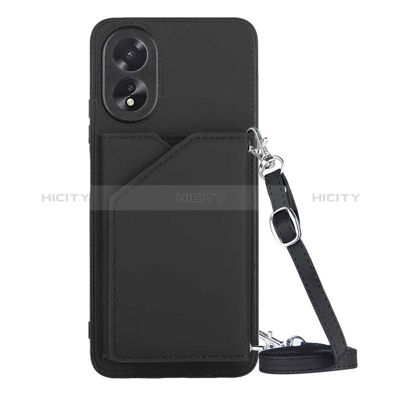 Coque Luxe Cuir Housse Etui YB3 pour Oppo A18 Plus