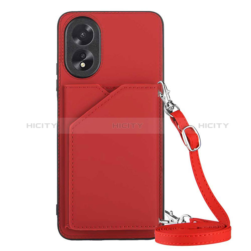 Coque Luxe Cuir Housse Etui YB3 pour Oppo A18 Plus