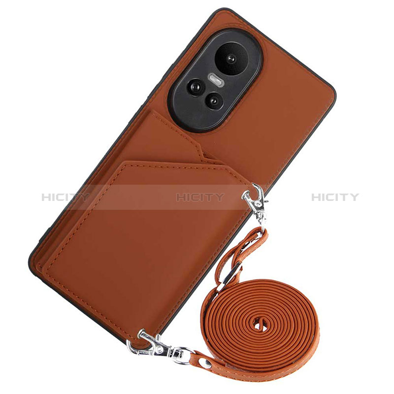 Coque Luxe Cuir Housse Etui YB3 pour Oppo Reno10 5G Plus