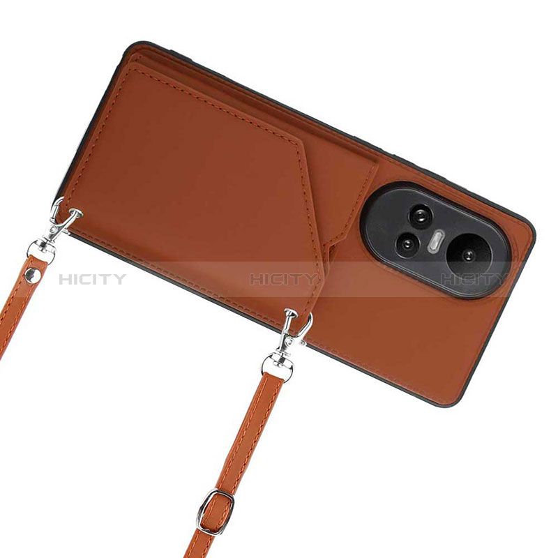 Coque Luxe Cuir Housse Etui YB3 pour Oppo Reno10 5G Plus