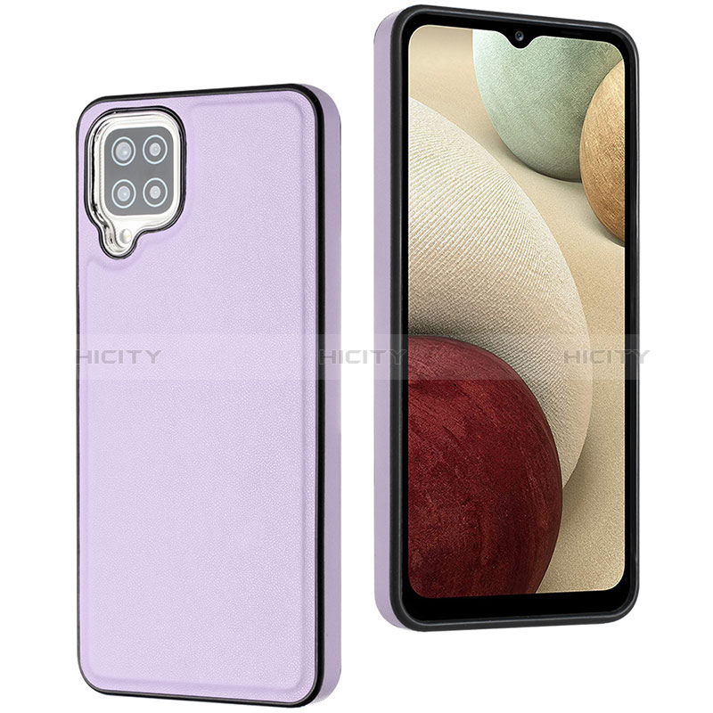 Coque Luxe Cuir Housse Etui YB3 pour Samsung Galaxy A12 Nacho Plus