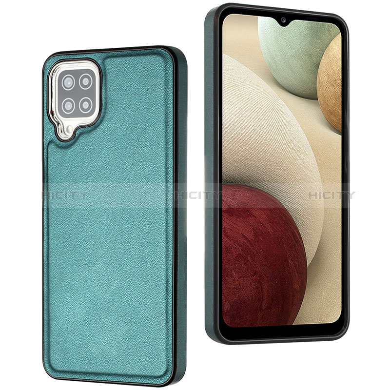 Coque Luxe Cuir Housse Etui YB3 pour Samsung Galaxy A12 Nacho Plus