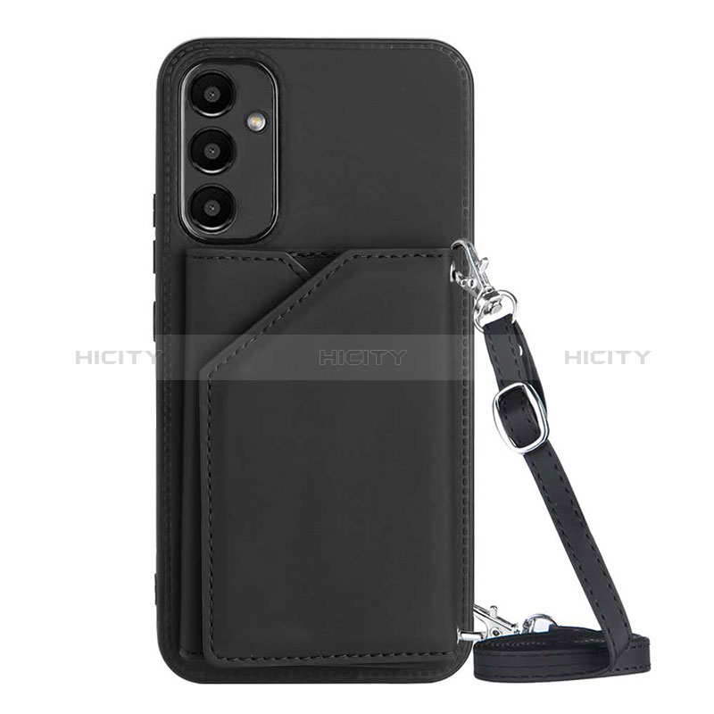 Coque Luxe Cuir Housse Etui YB3 pour Samsung Galaxy A34 5G Noir Plus