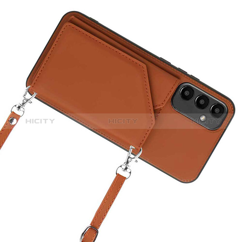 Coque Luxe Cuir Housse Etui YB3 pour Samsung Galaxy Quantum4 5G Plus