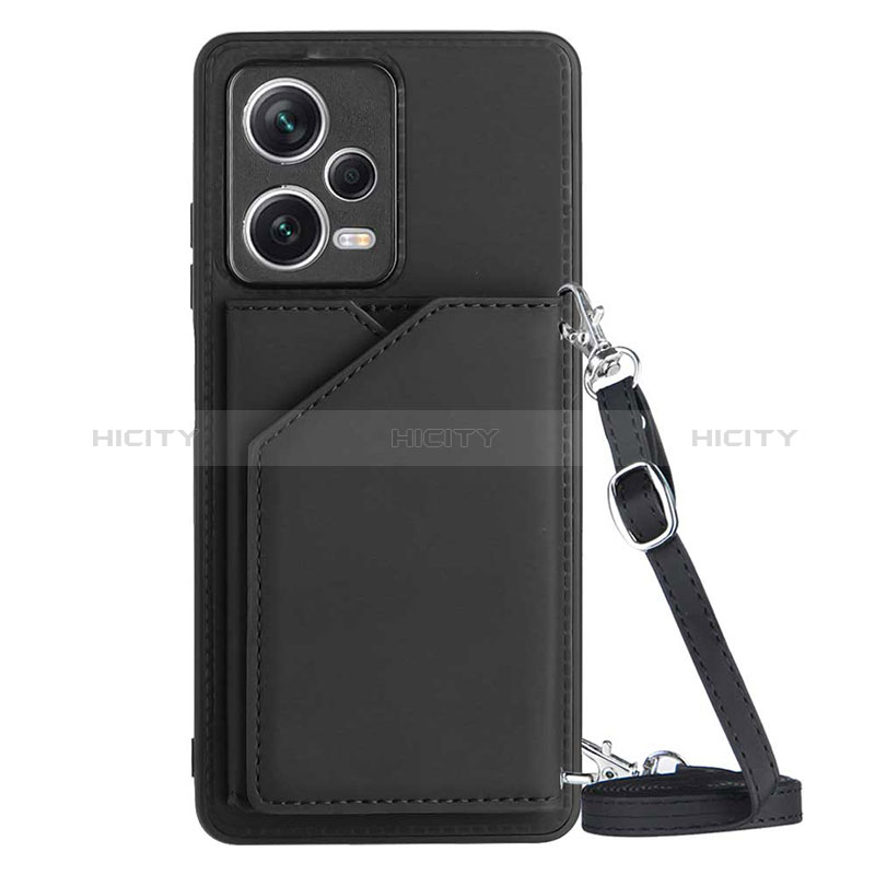 Coque Luxe Cuir Housse Etui YB3 pour Xiaomi Poco X5 5G Noir Plus