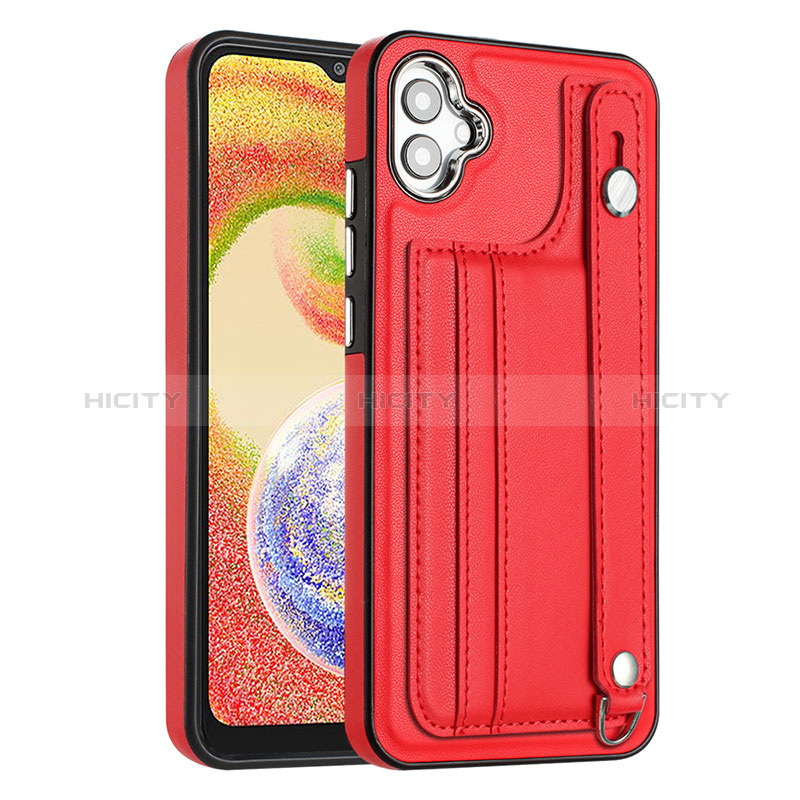 Coque Luxe Cuir Housse Etui YB4 pour Samsung Galaxy A04 4G Plus