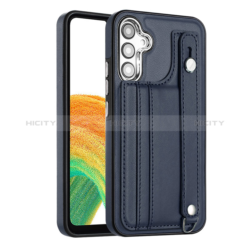 Coque Luxe Cuir Housse Etui YB4 pour Samsung Galaxy Quantum4 5G Plus