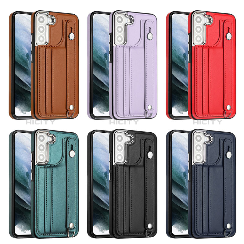 Coque Luxe Cuir Housse Etui YB4 pour Samsung Galaxy S22 5G Plus