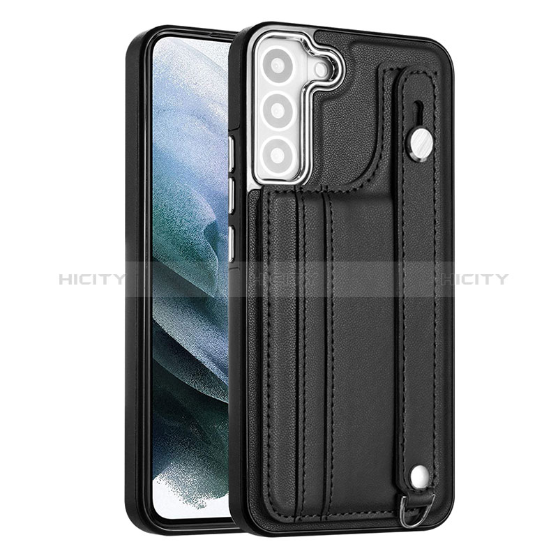 Coque Luxe Cuir Housse Etui YB4 pour Samsung Galaxy S23 Plus 5G Noir Plus