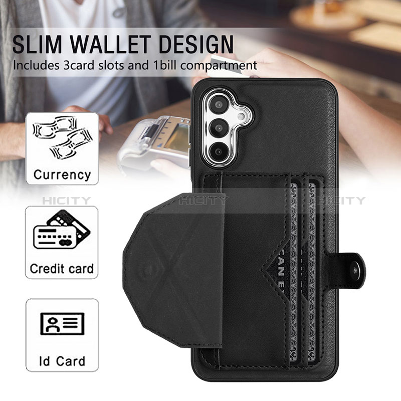 Coque Luxe Cuir Housse Etui YB5 pour Samsung Galaxy Jump3 5G Plus