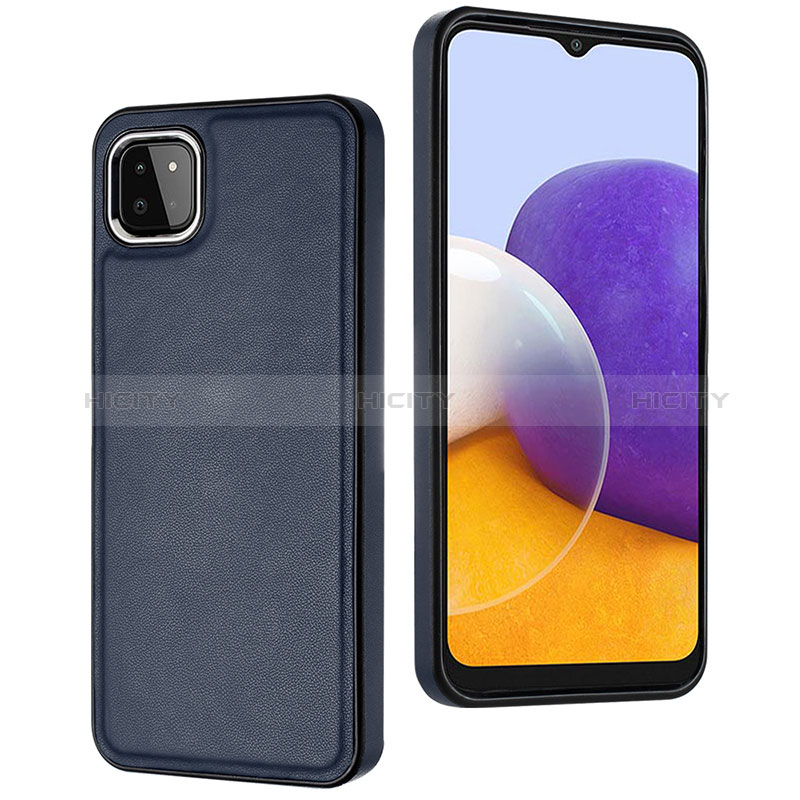 Coque Luxe Cuir Housse Etui YB6 pour Samsung Galaxy A22s 5G Plus