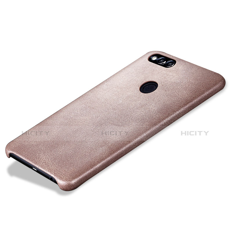 Coque Luxe Cuir Housse pour Huawei Honor Play 7X Or Plus