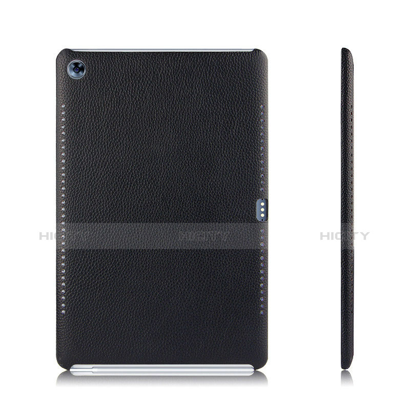 Coque Luxe Cuir Housse pour Huawei MediaPad M5 10.8 Noir Plus