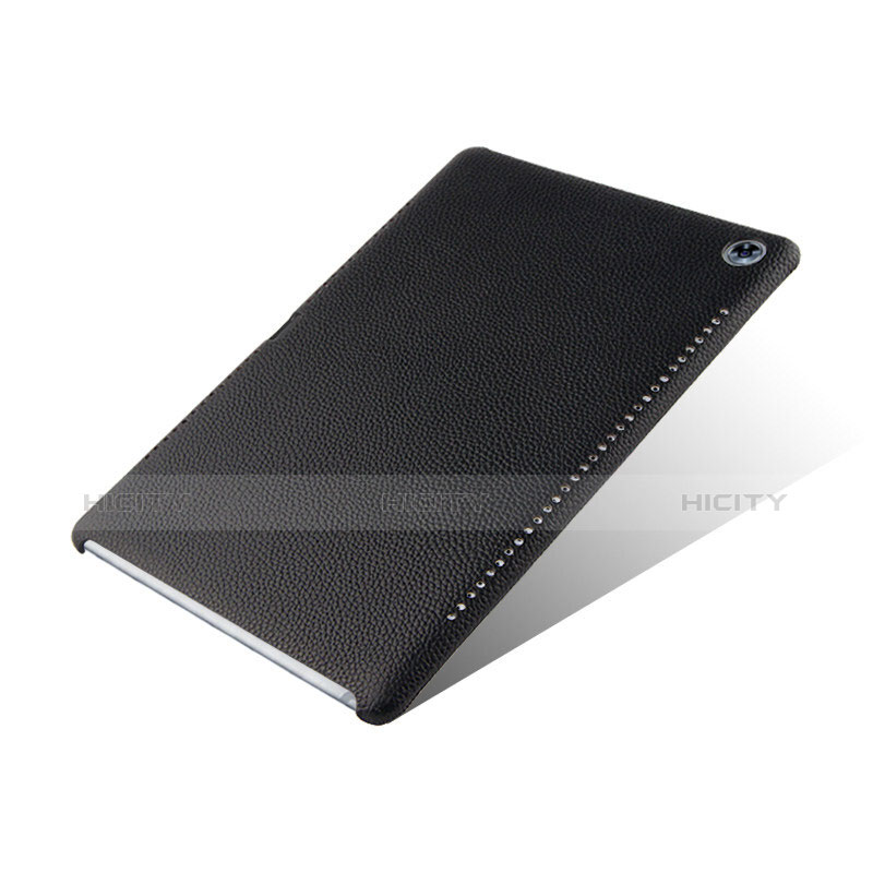 Coque Luxe Cuir Housse pour Huawei MediaPad M5 10.8 Noir Plus