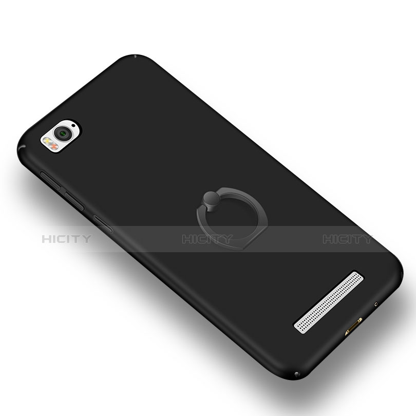 Coque Plastique Housse Etui Rigide Mat avec Support Bague Anneau A01 pour Xiaomi Mi 4C Plus