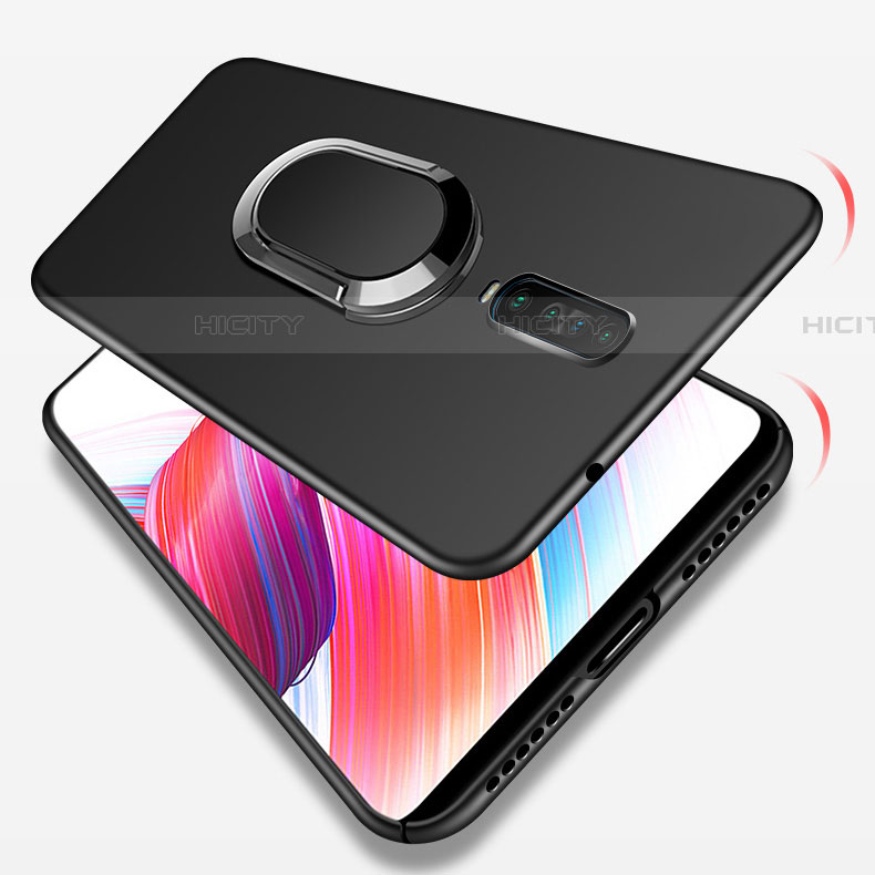 Coque Plastique Housse Etui Rigide Mat avec Support Bague Anneau Aimante Magnetique A01 pour Xiaomi Redmi K30i 5G Plus