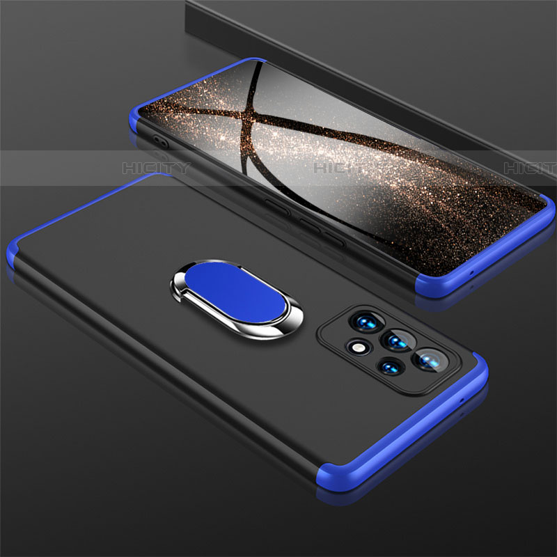 Coque Plastique Housse Etui Rigide Mat avec Support Bague Anneau Aimante Magnetique GK1 pour Samsung Galaxy A53 5G Plus