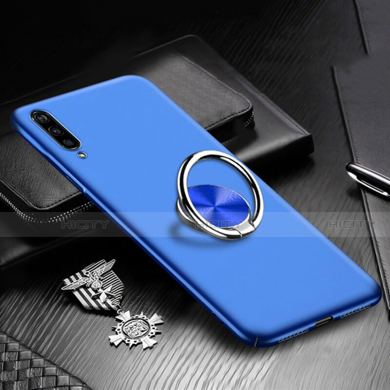 Coque Plastique Housse Etui Rigide Mat avec Support Bague Anneau Aimante Magnetique P01 pour Xiaomi Mi A3 Plus