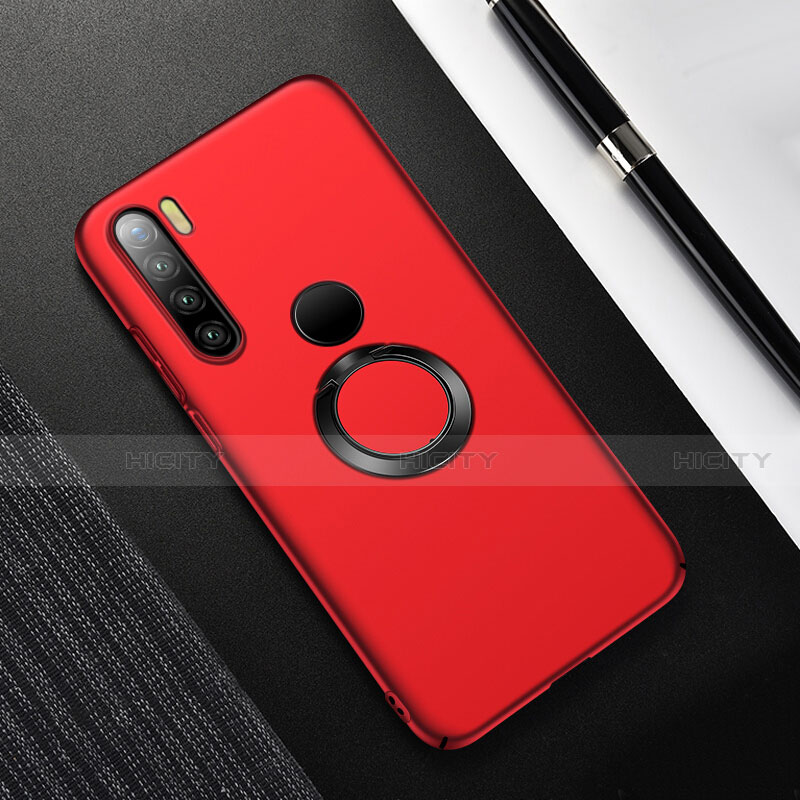 Coque Plastique Housse Etui Rigide Mat avec Support Bague Anneau Aimante Magnetique P02 pour Xiaomi Redmi Note 8 Plus