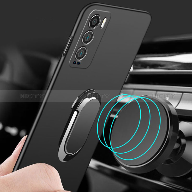 Coque Plastique Housse Etui Rigide Mat avec Support Bague Anneau Aimante Magnetique S01 pour Realme GT Master Explorer 5G Plus