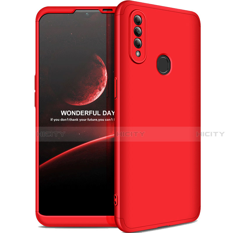 Coque Plastique Mat Protection Integrale 360 Degres Avant et Arriere Etui Housse M01 pour Oppo A31 Rouge Plus