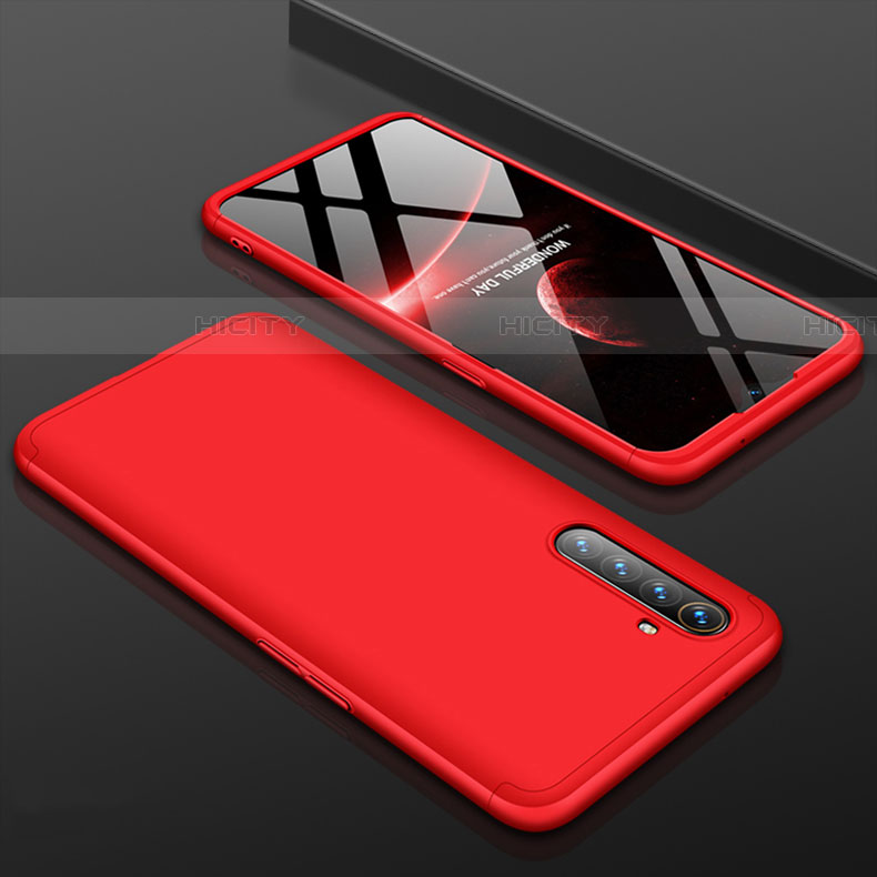 Coque Plastique Mat Protection Integrale 360 Degres Avant et Arriere Etui Housse M01 pour Oppo K5 Rouge Plus