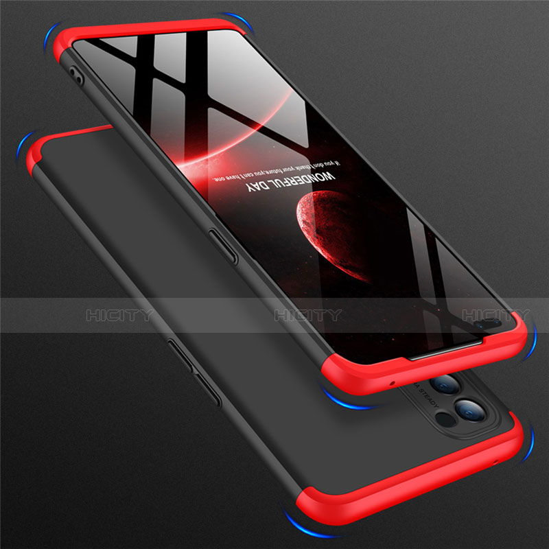 Coque Plastique Mat Protection Integrale 360 Degres Avant et Arriere Etui Housse M01 pour Oppo Reno4 4G Plus