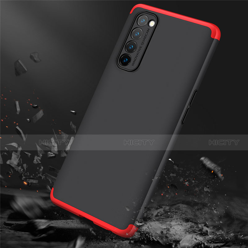 Coque Plastique Mat Protection Integrale 360 Degres Avant et Arriere Etui Housse M01 pour Oppo Reno4 Pro 4G Plus