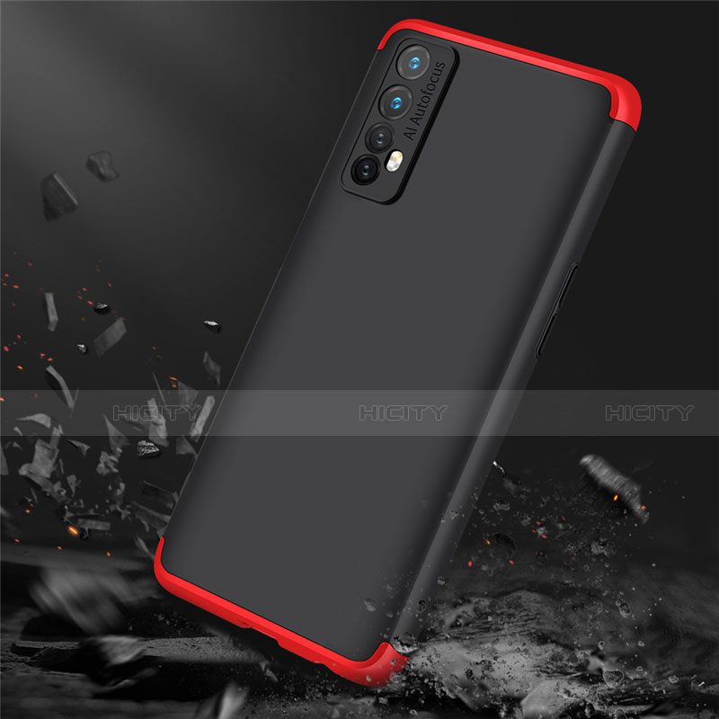 Coque Plastique Mat Protection Integrale 360 Degres Avant et Arriere Etui Housse M01 pour Realme 7 Plus