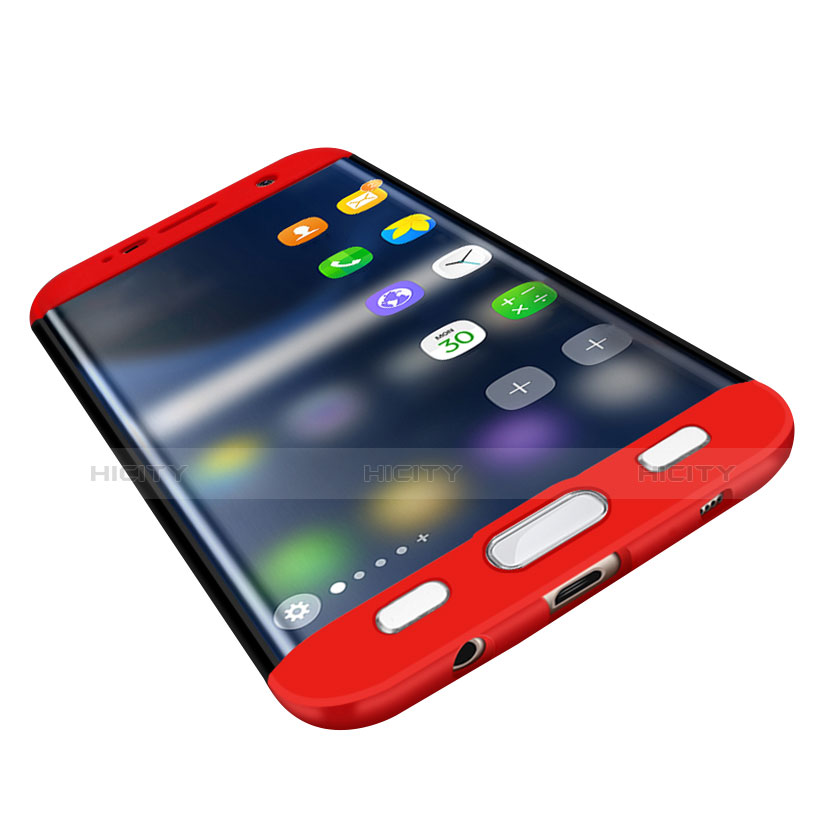 Coque Plastique Mat Protection Integrale 360 Degres Avant et Arriere Etui Housse M01 pour Samsung Galaxy S7 Edge G935F Plus