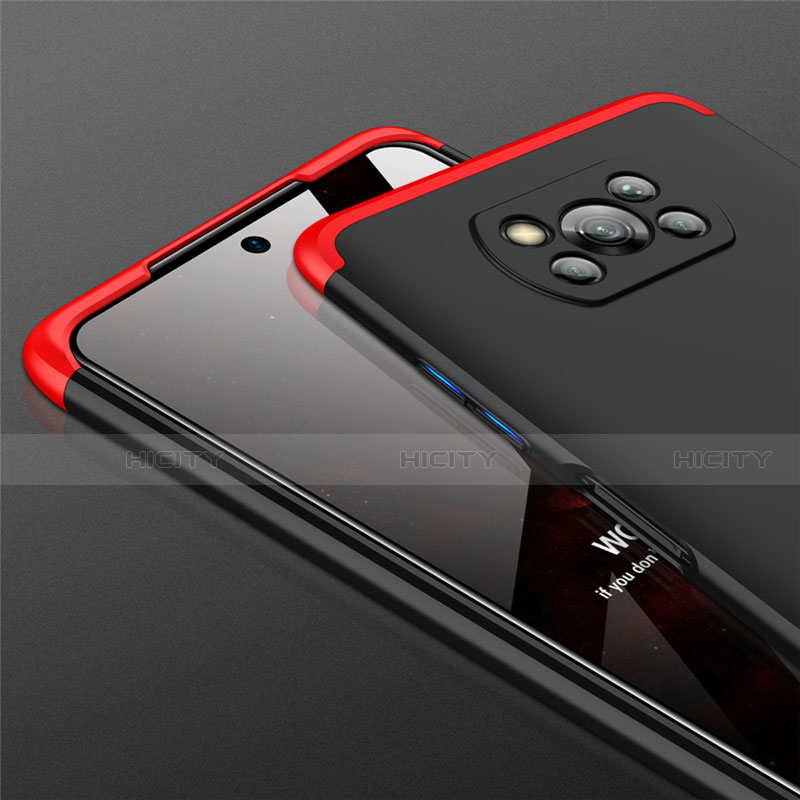 Coque Plastique Mat Protection Integrale 360 Degres Avant et Arriere Etui Housse M01 pour Xiaomi Poco X3 Pro Plus