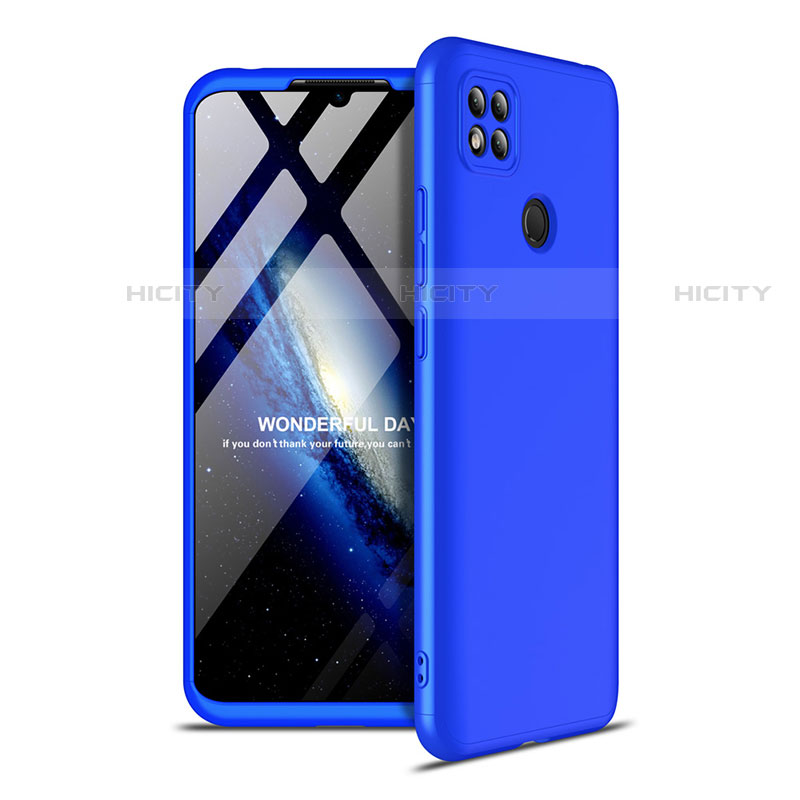 Coque Plastique Mat Protection Integrale 360 Degres Avant et Arriere Etui Housse M01 pour Xiaomi Redmi 9 India Plus