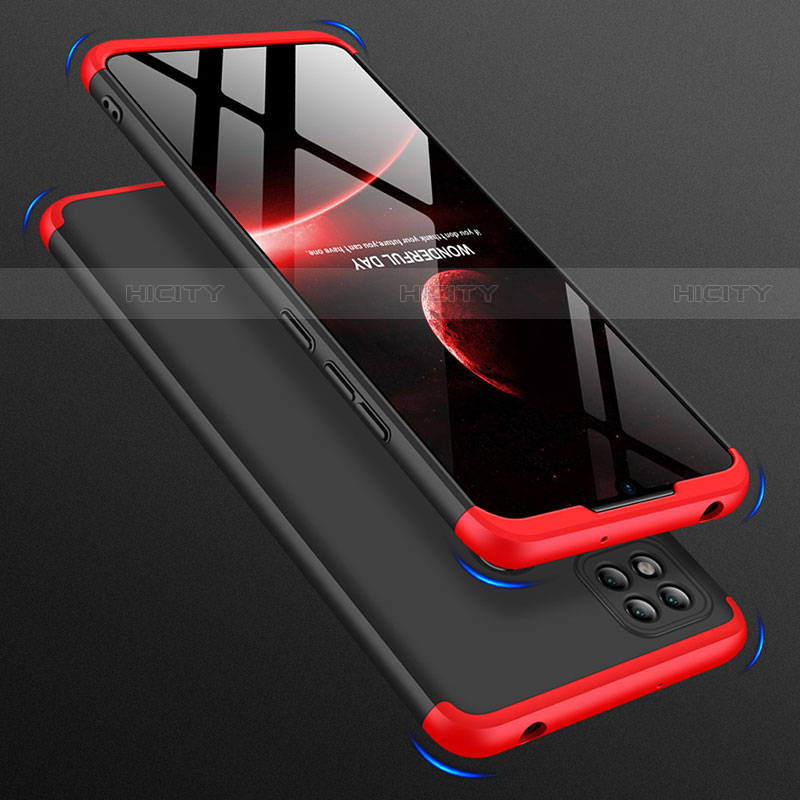 Coque Plastique Mat Protection Integrale 360 Degres Avant et Arriere Etui Housse M01 pour Xiaomi Redmi 9 India Plus