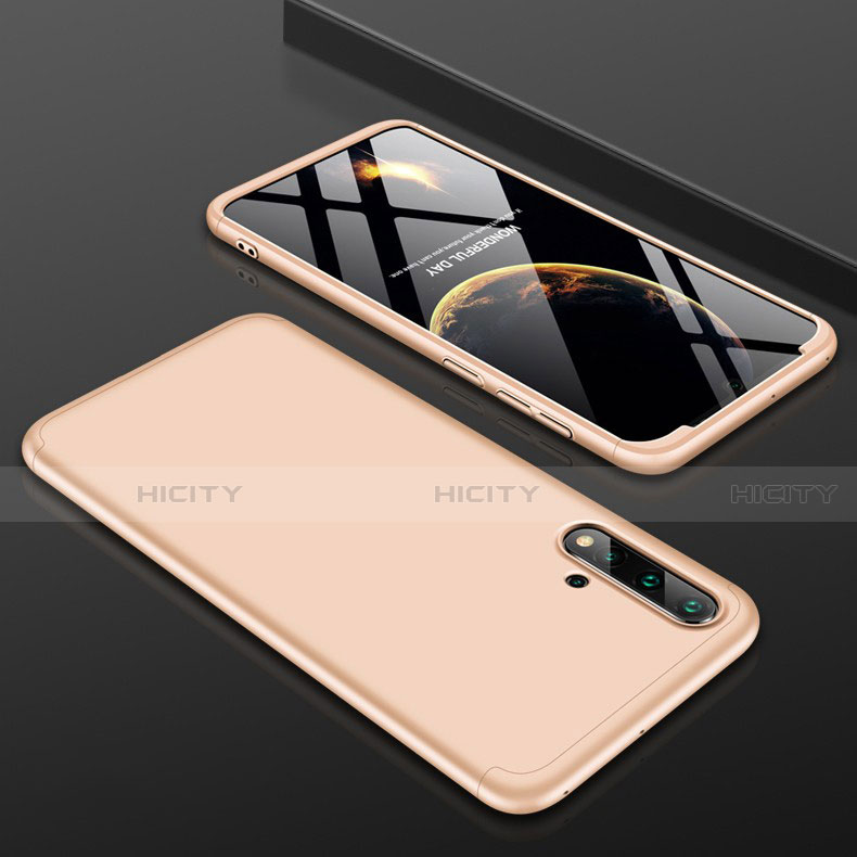 Coque Plastique Mat Protection Integrale 360 Degres Avant et Arriere Etui Housse P01 pour Huawei Nova 5 Plus