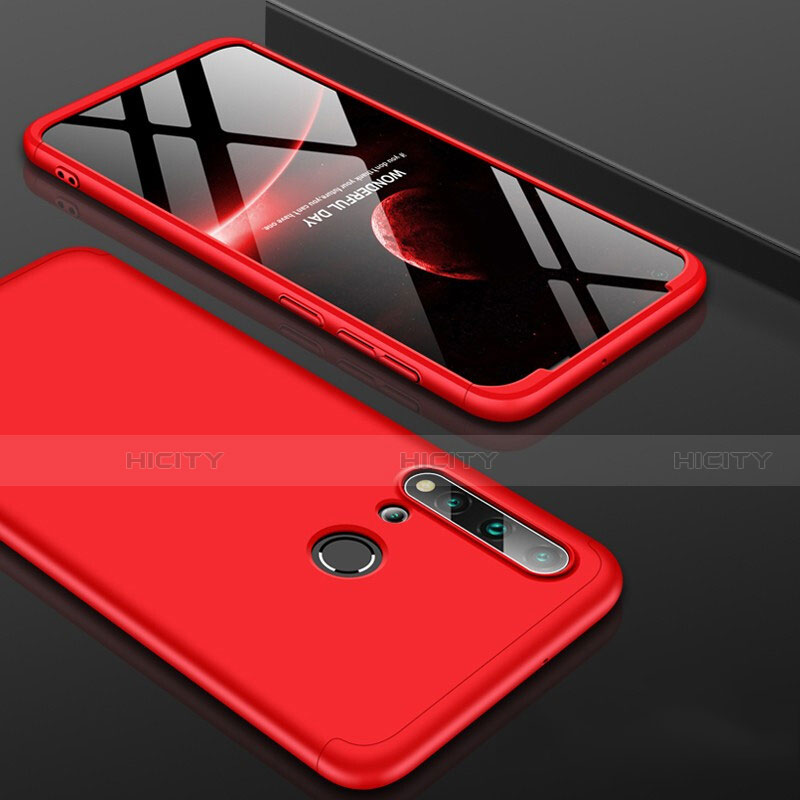 Coque Plastique Mat Protection Integrale 360 Degres Avant et Arriere Etui Housse P01 pour Huawei P20 Lite (2019) Plus