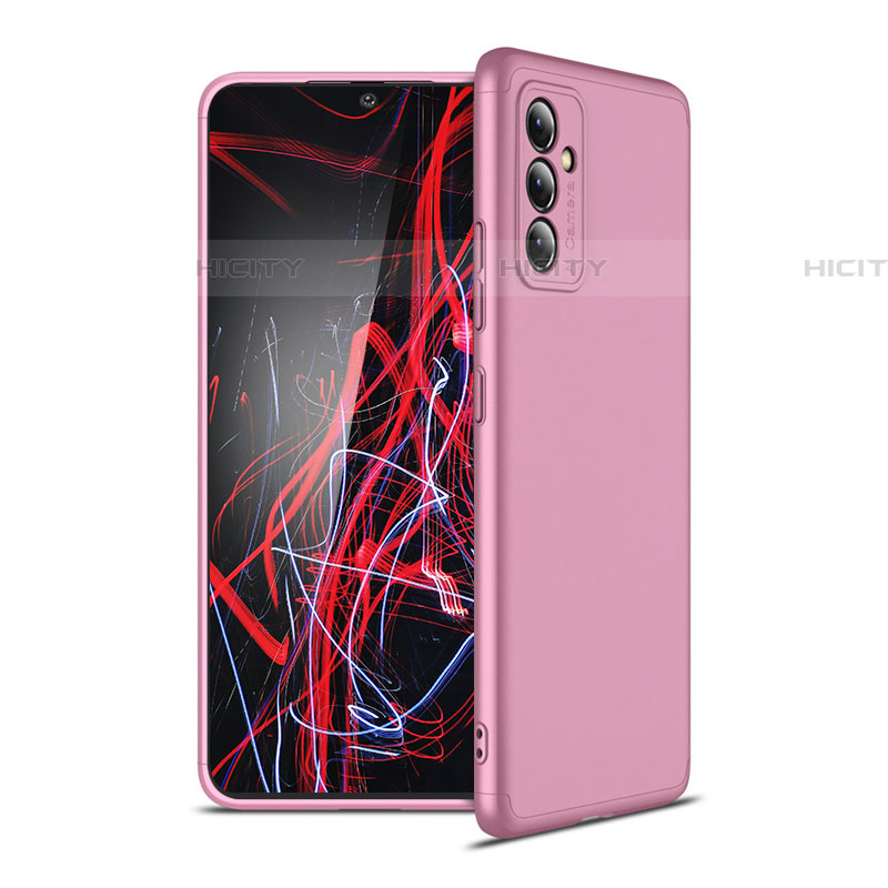 Coque Plastique Mat Protection Integrale 360 Degres Avant et Arriere Etui Housse P01 pour Samsung Galaxy A54 5G Or Rose Plus